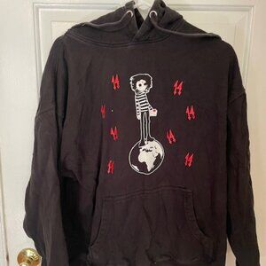 Trippie Redd 1400 Black Red White Pullover Hoodie "A Love Letter to You" Size XL